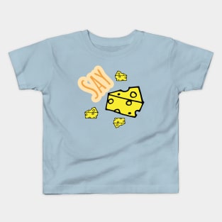 Say Cheese Onesie Kids T-Shirt